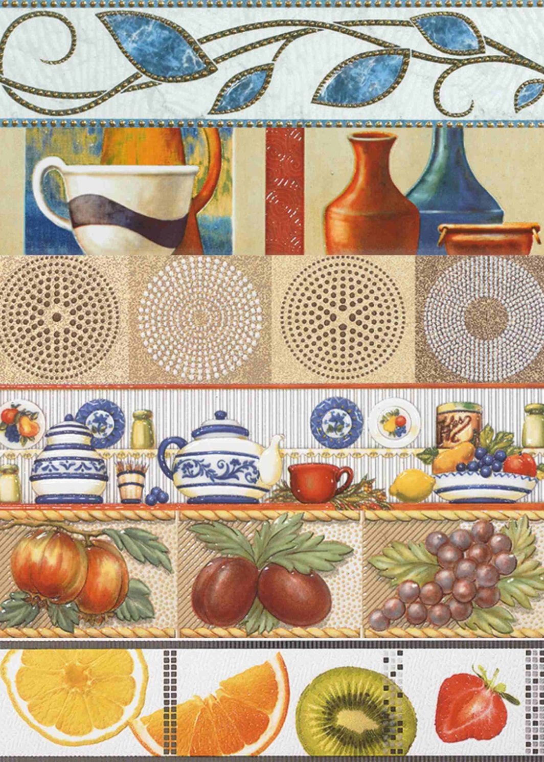 Cenefas Rectificadas Sin Fin - 7×30 cm